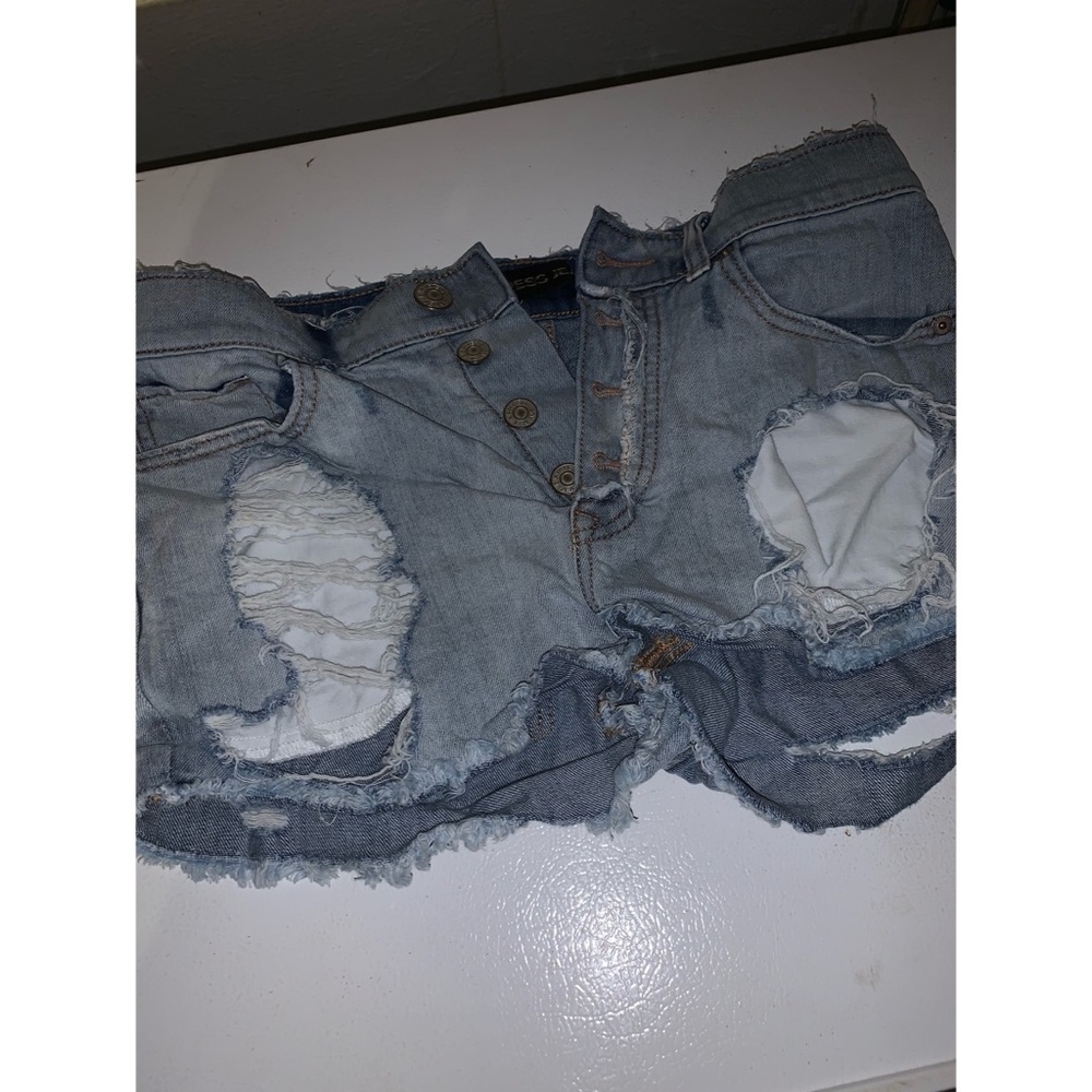 High waisted shorts